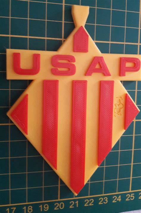 Download free STL file USAP logo • 3D printable object ・ Cults