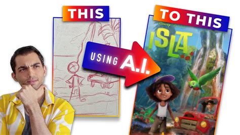 My own PIXAR MOVIE! 😱 Creating Concept Art using AI (Dall-E) - YouTube