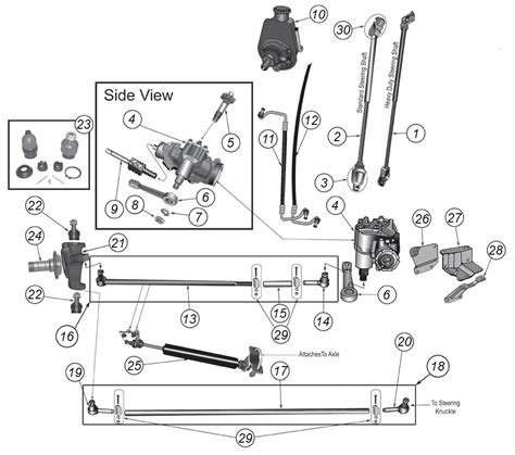 Jeep Cj5 Steering Parts Diagram