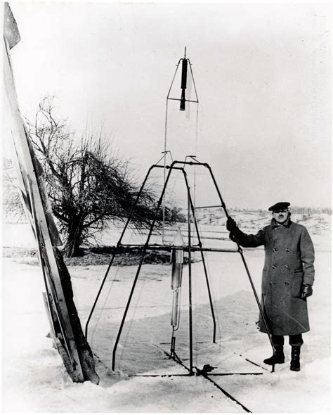 Robert Goddard and the First Liquid-Propellant Rocket | National Air ...