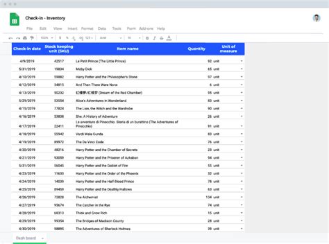 Inventory management with barcode scanner - Sheetgo