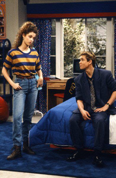 Elizabeth Berkley as Jessie Spano & Mark-Paul Gosselaar as Zack Morris - Saved by the Bell ...