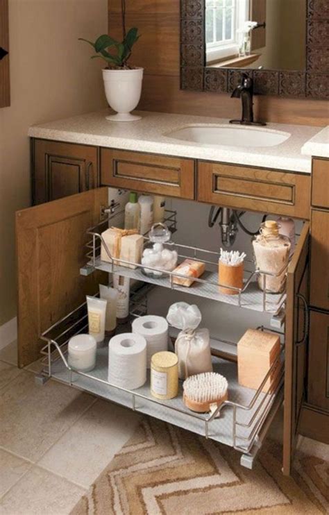 Bathroom Vanity Cabinet Organizers / Bathroom Storage Bath Organization Bathroom Organizer Ideas ...