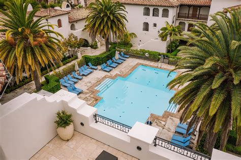 The Ritz-Carlton Bacara, Santa Barbara Resort – Santa Barbara, CA, USA – Aerial Pool View – TRAVOH