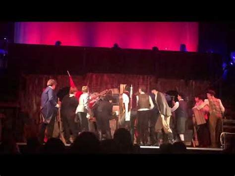 “Les Miserables” school edition Gavroche death scene - YouTube