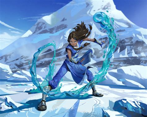 ArtStation - Katara Bending Fan Art