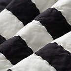 Black & White Geometric Kids Quilt | Crate & Kids