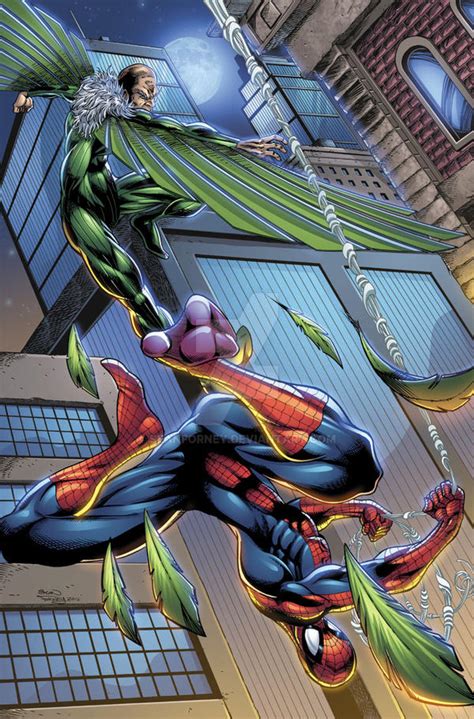 Spiderman vs Vulture Colors by seanforney on DeviantArt