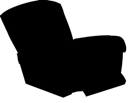 SVG > relaxation contemporary chair bean - Free SVG Image & Icon. | SVG Silh