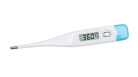 Premium Photo | Electronic body thermometer shows body temperature 36 ...