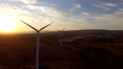 Dusk Wind Farm landscape image - Free stock photo - Public Domain photo ...