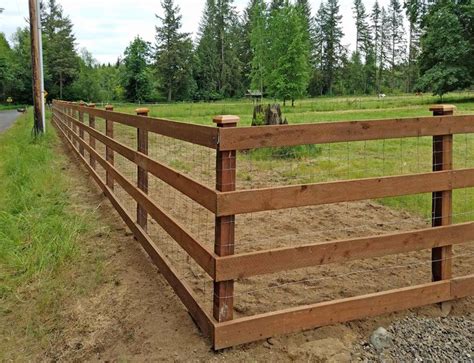 rail fence chicken wire - Google Search | Farm fence, Wood fence, Wood fence design