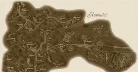 RPG-by-Blog: Map of the Village of Hommlet