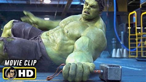 Hulk Vs Thor Avengers Scene