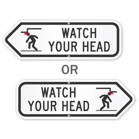 Watch Your Head Signs | Low Headroom Warning Signs