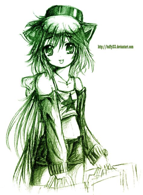 Neko girl by buffy23adj on DeviantArt