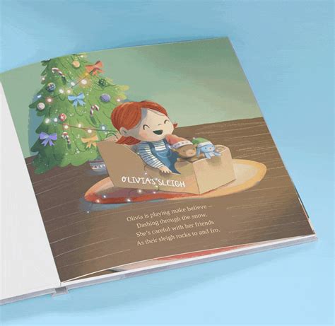 A personalized Christmas book about kindness