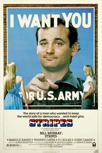 Amazon.com: Stripes Movie Poster 24"x36": Prints: Posters & Prints