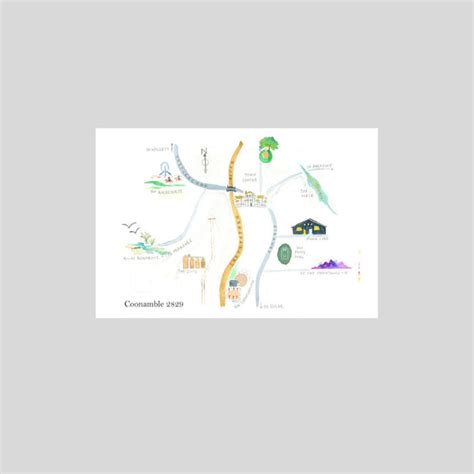 Card - Coonamble Map – www.missvet.com.au