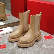 Valentino chelsea beige leather boots - unahubs.ru