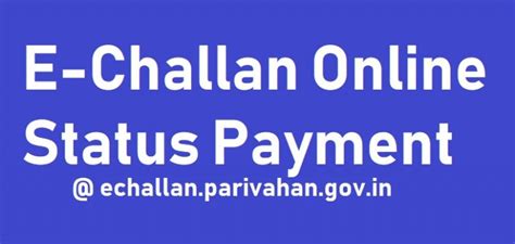 E Challan Parivahan Payment Online Kerala