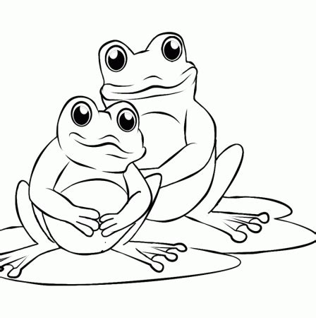 Red Eyed Tree Frog Coloring Page Educations - Coloring Home