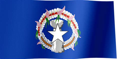 Flag of the Northern Mariana Islands (GIF) - All Waving Flags