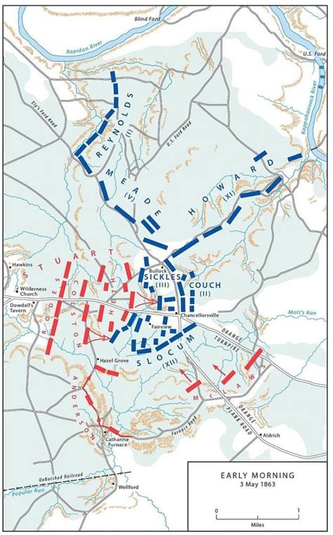 Battle of Chancellorsville (May 1-3, 1863) - History