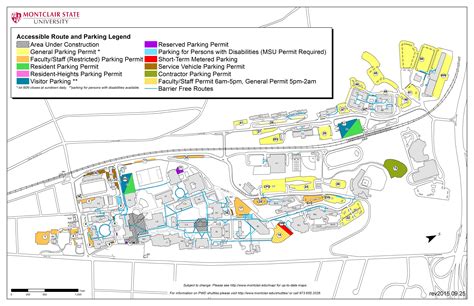 Campus Resources, Access & Maps – University Facilities - Montclair ...