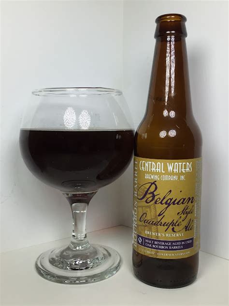 Threw Red Butter's Beer Reviews: Central Waters Brewer's Reserve ...