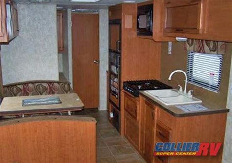 Forest River Grey Wolf Travel Trailer interior - 26BH model