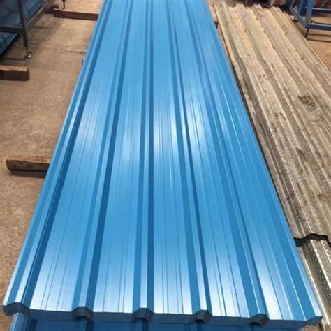 Blue Metal Wall Cladding Sheet, Thickness : 0.30-0.80 Mm, Rs 60 /kilogram | ID: 7983447230