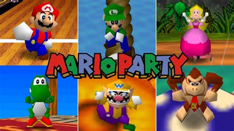 Mario Party // All Characters [1st Place] - YouTube