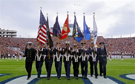 Auburn ROTC - College Football: Honoring Veterans - ESPN