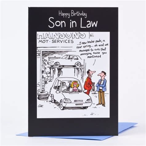 Happy Birthday son In Law Funny Quotes – BirthdayBuzz