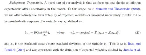 How to define the variable of stochastic steady state? - Stochastic ...