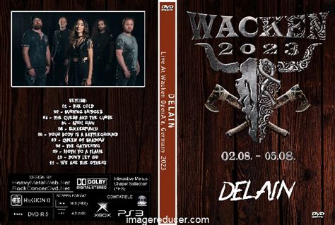 Bands D :: Delain :: DELAIN Live At The Wacken Open Air 2023 DVD - The Best Source For Rare ...