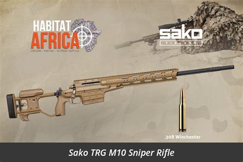 Sako TRG M10 308 Winchester Sniper Rifle Coyote Brown