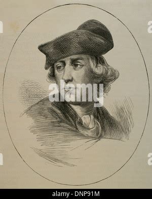 Henry Lee III (1756-1818). American Patriot. Engraving in The Universal History, 1885. Colored ...