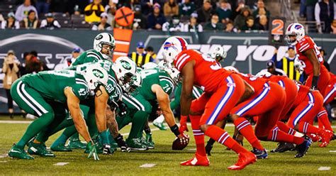 The Bills & Jets' 'Color Rush' Uniforms Were A Disaster For Pretty Much ...