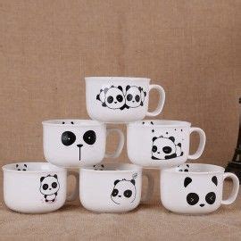 Panda Cup, Cute Glass Panda Teacups, Panda Glass Coffee Cups with Lid ...