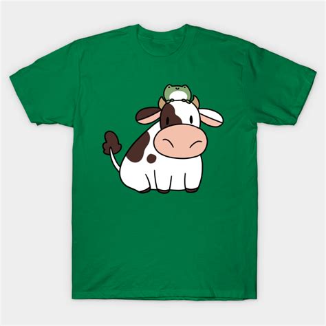 Cow and Frog - Frog - T-Shirt | TeePublic