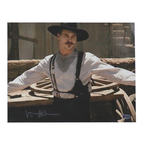 Val Kilmer Signed "Tombstone" 11x14 Photo (Beckett) | Pristine Auction