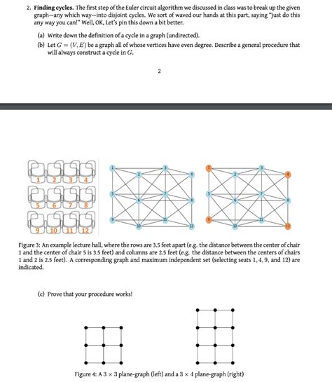 Solved 2. Finding cycles. The first step of the Euler | Chegg.com