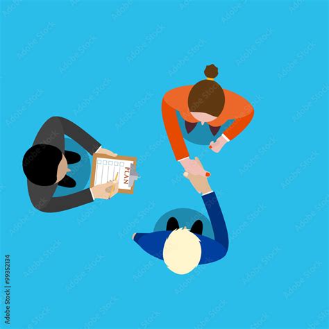 Business partner handshake Stock Vector | Adobe Stock