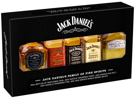 Jack Daniel's Whiskey Five Bottle Gift Set : Liquor Depot; Edmonton