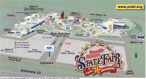 Texas State Fair Parking Map - Printable Maps