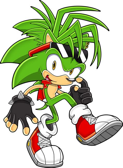 Manic The Hedgehog by RayFierying on DeviantArt