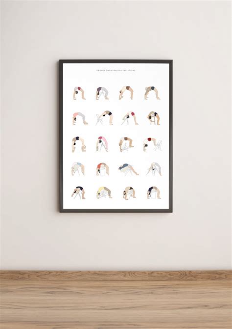 Sevjar Yoga Poster - Urdhva Dhanurasana Variations – Svejar Yoga ...