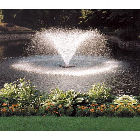 Small Pond Aerator Fountain | Backyard Design Ideas